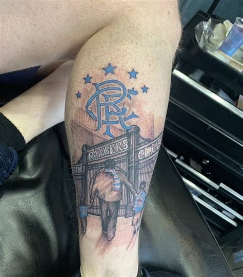 Rangers Fc Tattoo - New Stuff On The Go Roddy Mclean Tattooer - Fajri Natsir