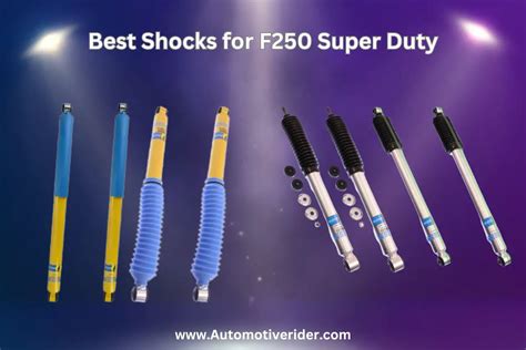 10 Best Shocks for F250 Super Duty 2024 (100% Reviewed!)