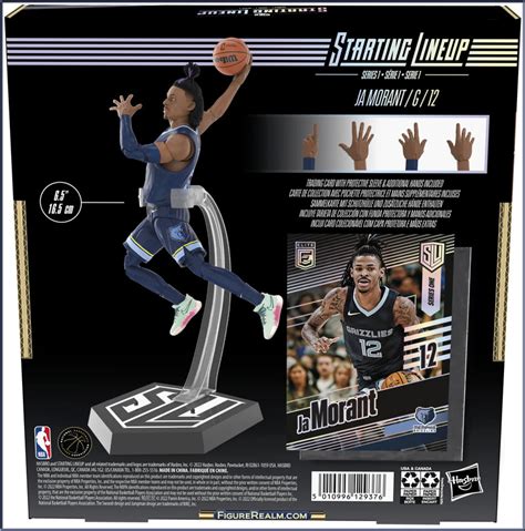 Ja Morant - Starting Lineup - Basketball - Basic Series - Hasbro Action ...