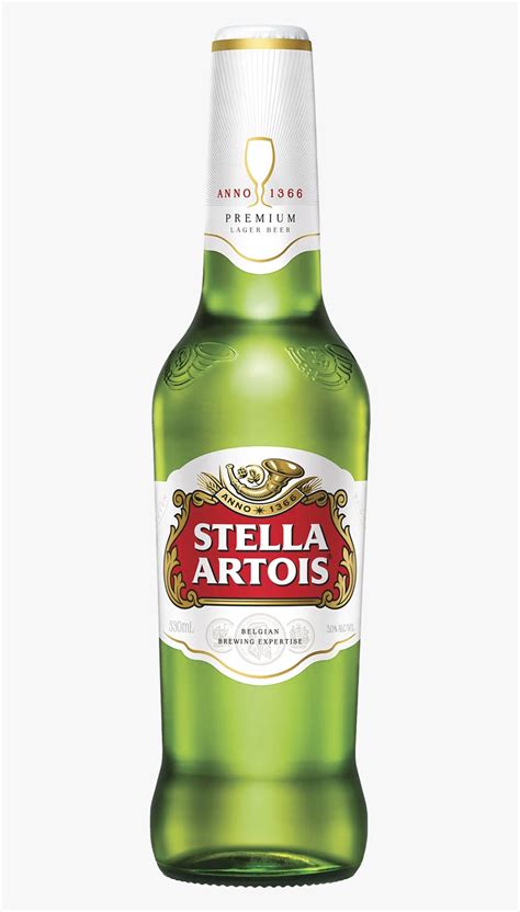 Stella Artois Beer Bottle Imported, HD Png Download - kindpng