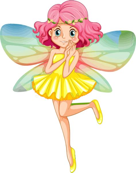 Colorful Fairy - Openclipart