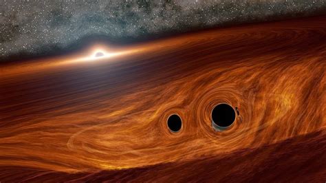 Did astronomers see the light from two black holes colliding for the ...