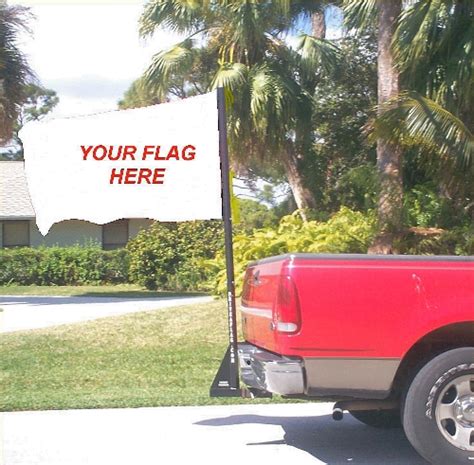 Drive A Flag, Truck, SUV & Car Drivable Flagpoles - Standard Flag Pole