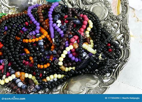 Islam and Prayer Beads, Colorful Prayer Beads, Dhikr and Prayer Beads ...