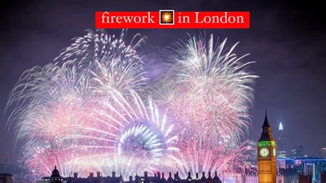 Fireworks 🧨 In London eye || Full Video Of Fireworks Show In London 🇬🇧 ...