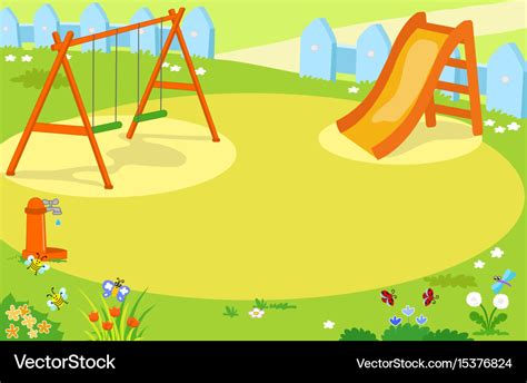 Kids Playground Cartoon