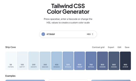 Tailwind CSS Color Generator - Tailwind CSS Color Generator | Resource.fyi