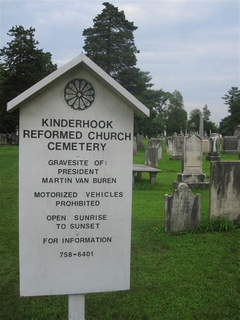 Martin Van Buren Gravesite - Kinderhook, New York