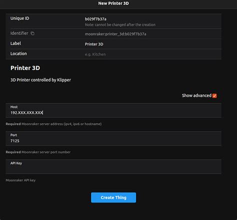 Klipper / Moonraker binding for 3D Printer - Bindings - openHAB Community