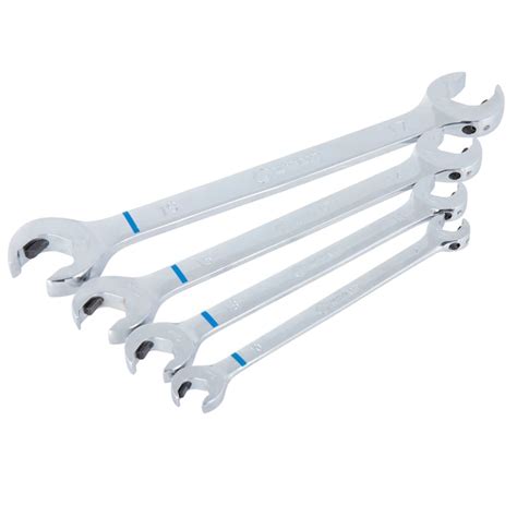 Kobalt 4-Piece 6-Point Metric Standard Open End Wrench Set in the ...