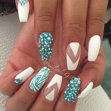 40 diseños de uñas largas decoradas ~ ¡Tendencia Actual! | Belleza