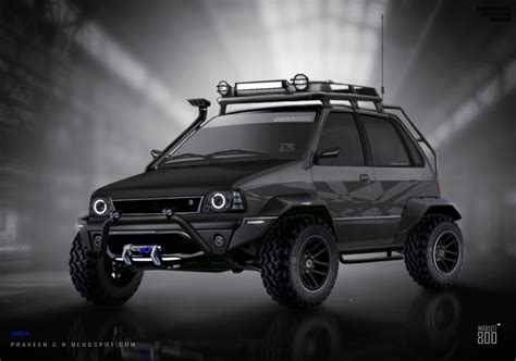 Maruti 800 Modified Exterior