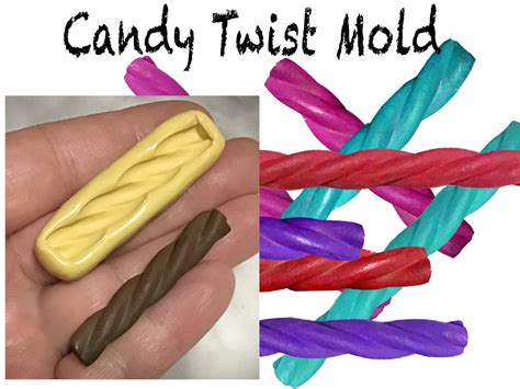 LICORICE STICK Mold Candy Mold Twizzle Stick Molds Licorice - Etsy | Candy molds, Fondant molds ...