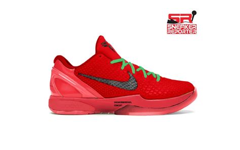 Kobe 6 Protro “Reverse Grinch” Rumored for 2023 Holiday Season ...