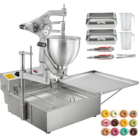 VEVOR Commercial Automatic Donut Fryer Ball Doughnuts Maker Machine ...