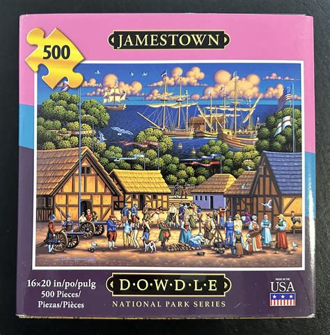 50470 - Dowdle - National Park Series - 16" x 20" - Eric Dowdle - Jamestown - 500 Piece ...