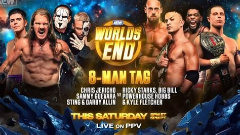 All Elite Wrestling actualiza la cartelera de AEW Worlds End 2023 | Solowrestling