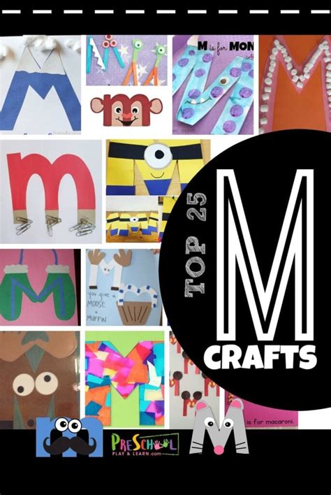 TOP 25 Letter M Crafts