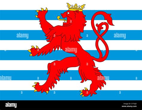 Luxembourg flag hi-res stock photography and images - Alamy