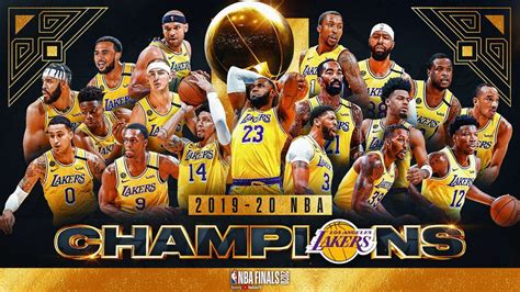 NBA Finals 2020 Chamions Lakers