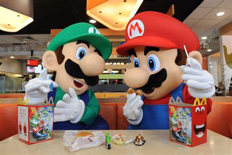 These Lucky Kids Got McDonald's Happy Meal Mario Kart Toys Direct From The Brothers Themselves ...