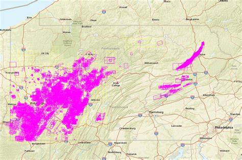 Pennsylvania Coal Mines Map - Living Room Design 2020