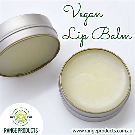 Vegan Lip Balm - Range Products