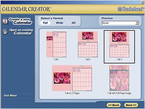 Broderbund Calendar Creator Deluxe