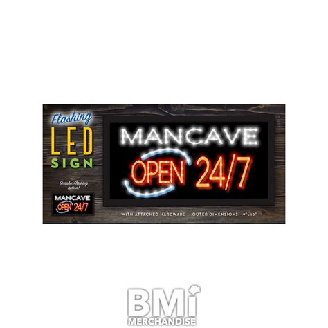 LED MAN CAVE SIGN