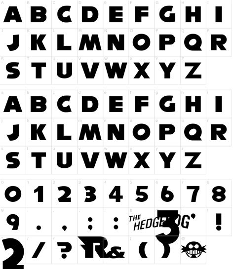 Nise Sega Sonic Font Download in 2022 | Free script fonts, Modern fonts free, Font generator