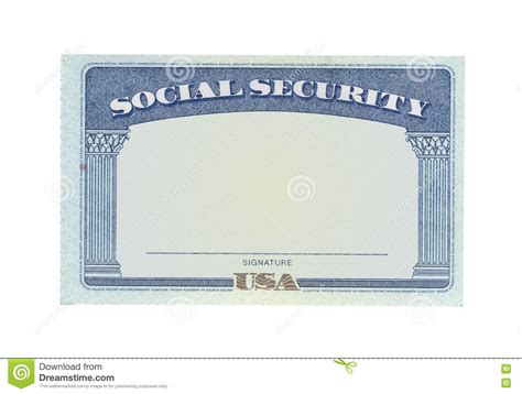 Blank Social Security Card Stock Photos – Download 117 With Ssn Card ...