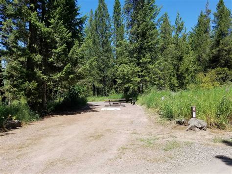 Grandview Campground near Ashton Idaho ID