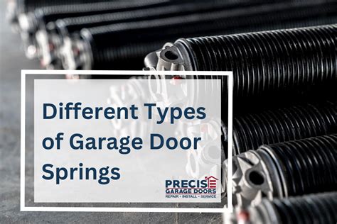 What Are The Different Types Of Garage Door Springs?