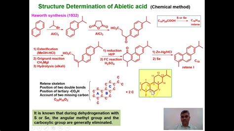 Lecture 11 Abietic acid - YouTube