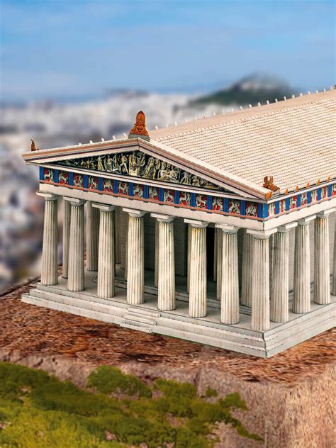 Parthenon Tempel Bastelbogen | Römer Shop - Der Römer Shop