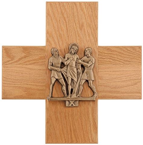 Stations of the Cross on Cross Plaques | Stations of the cross, Plaque ...