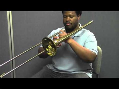 Trombone - Posture, Hand Position, and Embouchure - YouTube