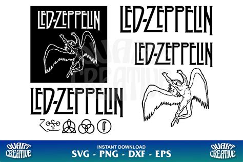 Led Zeppelin Logo SVG - Gravectory