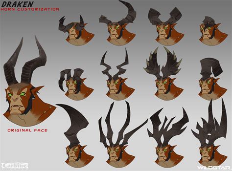 ArtStation - Draken Male Horn Customization, Johnson Truong | Fantasy character design, Concept ...