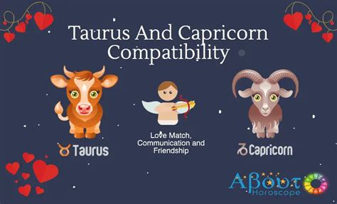 Taurus ♉ And Capricorn ♑ Compatibility And Love Match