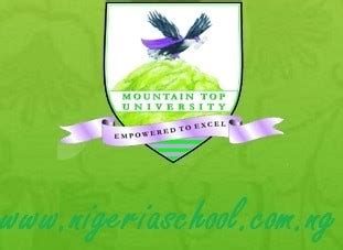 Mountain Top University School Fees Schedule - 2017/2018 - Latest Nigerian University and ...