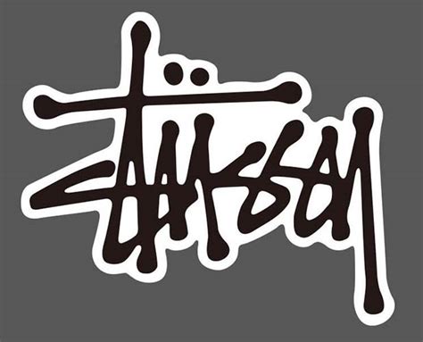 Buy Stussy Sticker | Wholesale Skateboard Brand Logo Stickers with Cheap Price