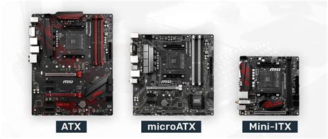 Atx Vs Micro Atx Vs Mini Itx Motherboards Updated July 2020 | Images ...