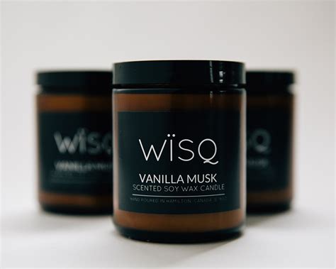 Vanilla Musk Candle 8oz – Wisq Candles