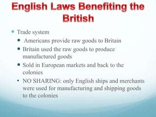 The thirteen colonies, mercantilism, navigation acts | PPT