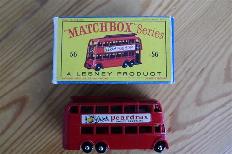 Vintage Matchbox Trolley Bus Toy W/Original Box | #1910787502