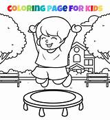 Trampoline Coloring Images  Free Download On Freepik sketch template