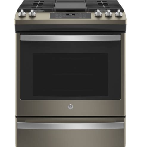 GE - JGS760EPES - GE® 30" Slide-In Front-Control Convection Gas Range ...