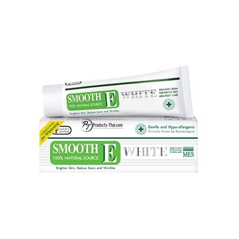 Smooth E Thai Cream : Smooth E Cream Plus White 100% Natural-Source