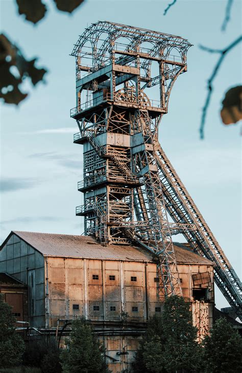 Kostenloses Foto zum Thema: alte fabrik, architektur, bergbau